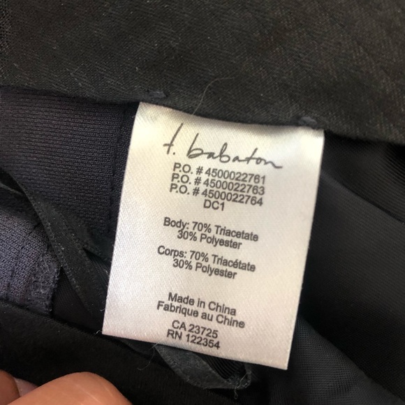 Babaton 00 Arthur Cropped Slim Pants - Picture 7 of 7